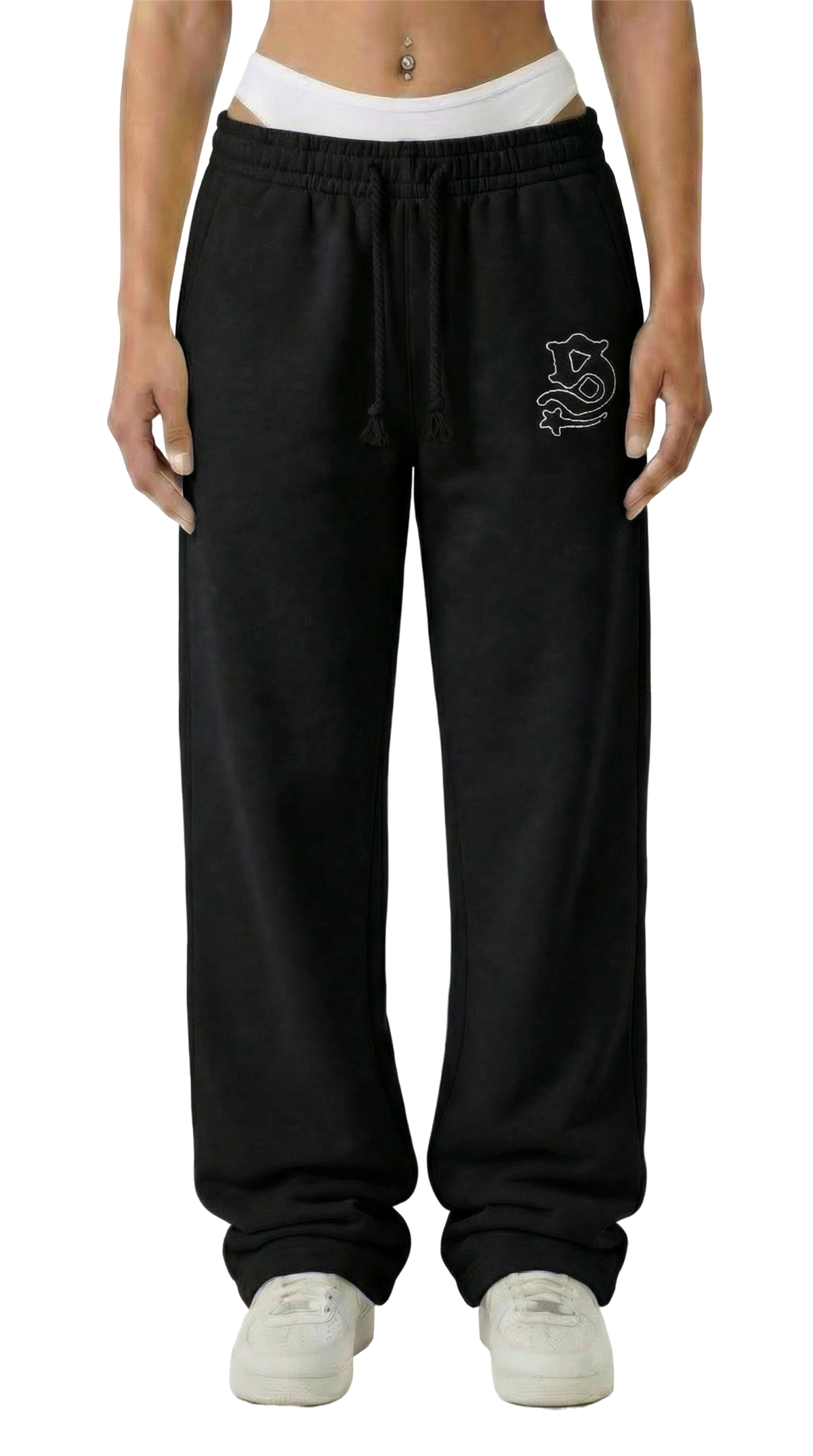 JOGGER BLACK PATCHIE