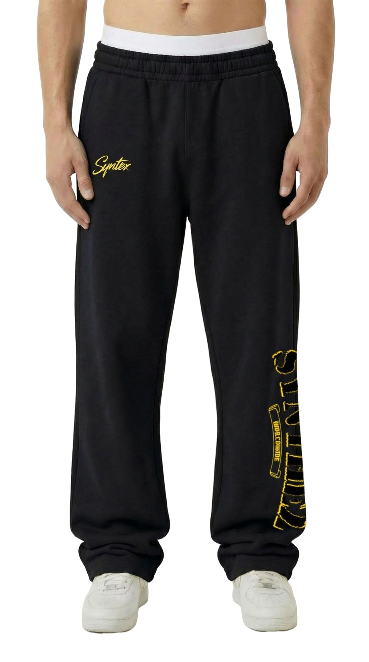 CHROME JOGGER BLACK/YELLOW