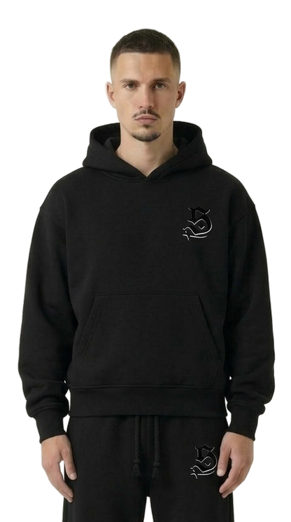 HOODIE BLACK PATCHIE