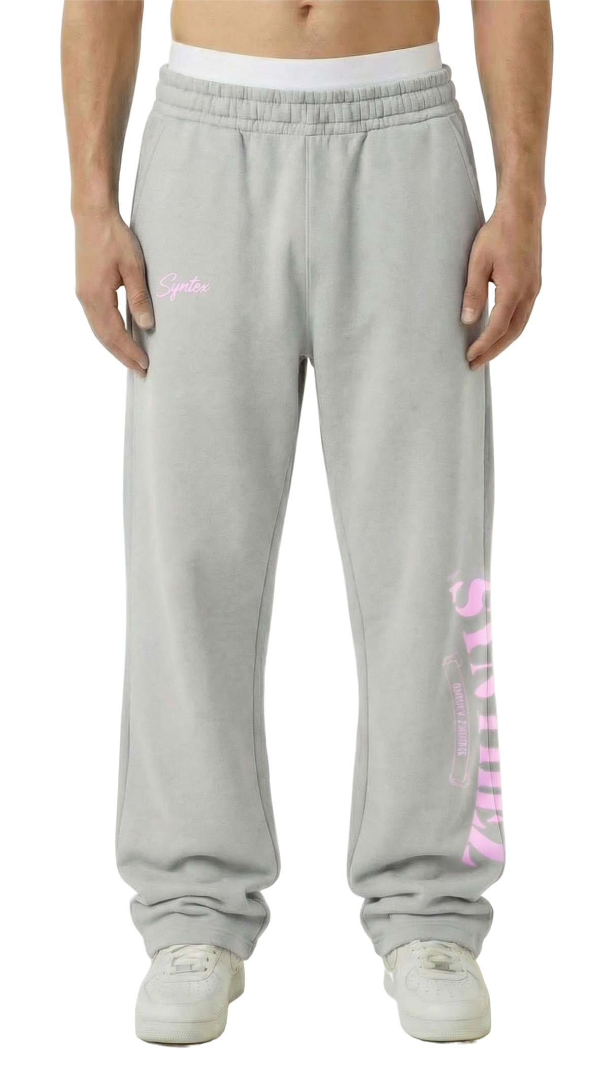 CHROME JOGGER GREY/PINK
