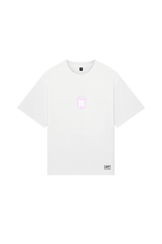 BRAZIL T-SHIRT WHITE/PINK