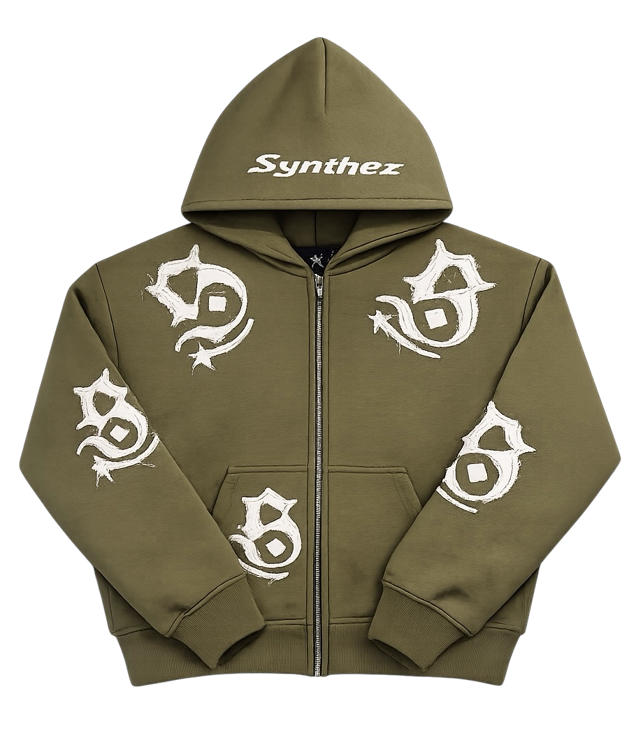 PATCH ZIPPER KHAKI