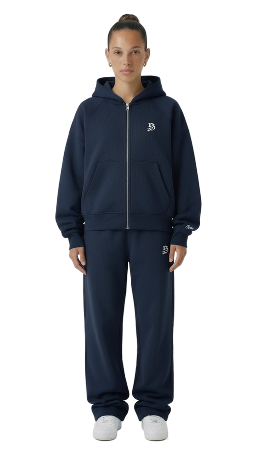 Tracksuit basic navy blue für Frauen