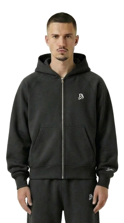 Tracksuit basic dunkelgrau für Männer