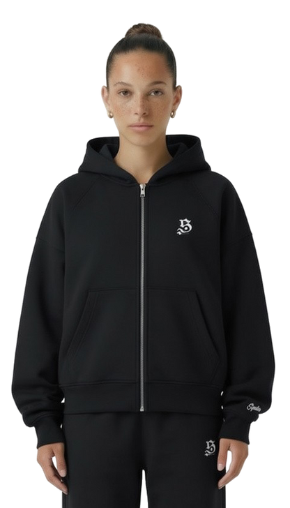 schwarzer basic Tracksuit für Frauen