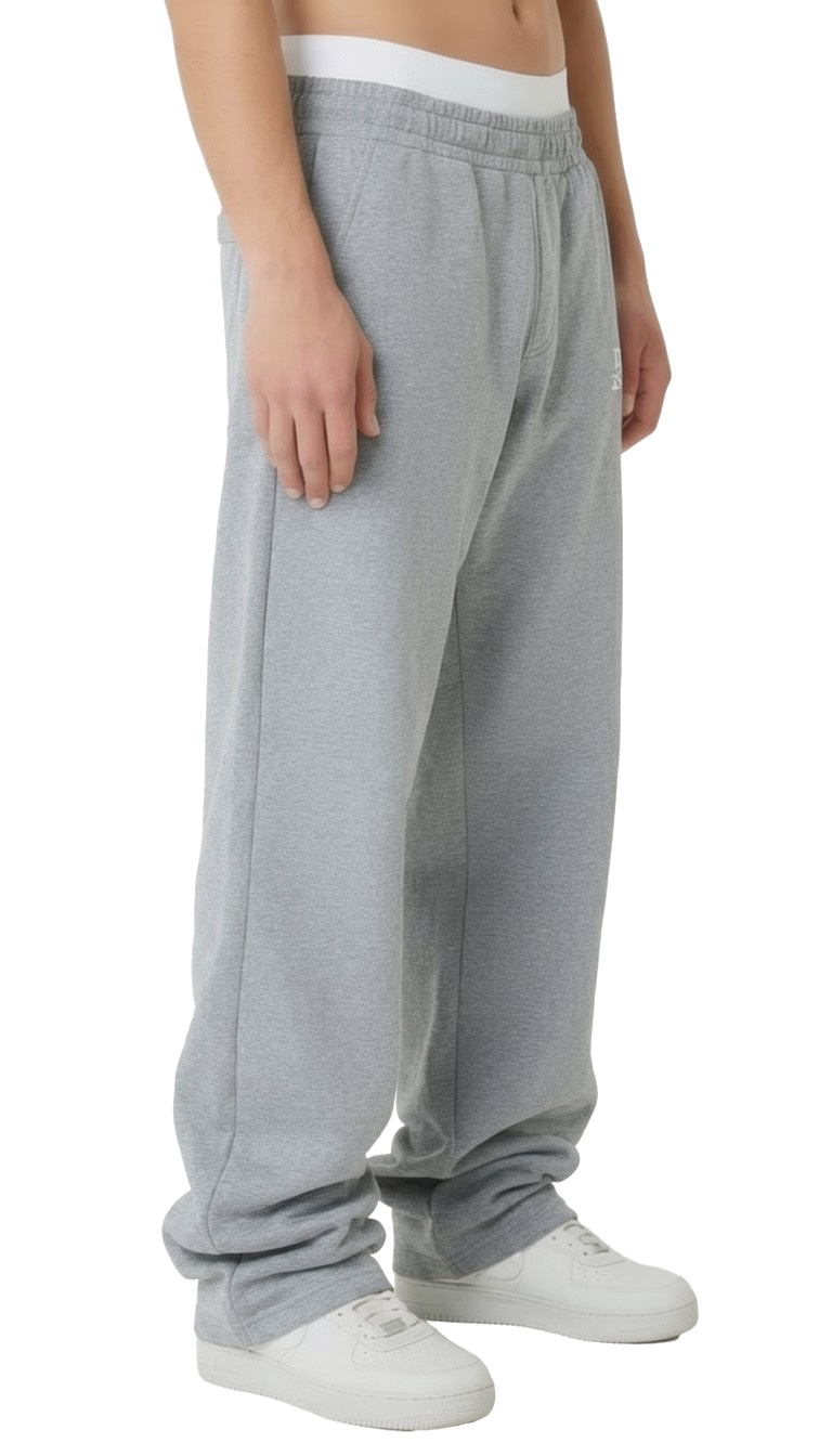 Jogger basic grau relaxed fit