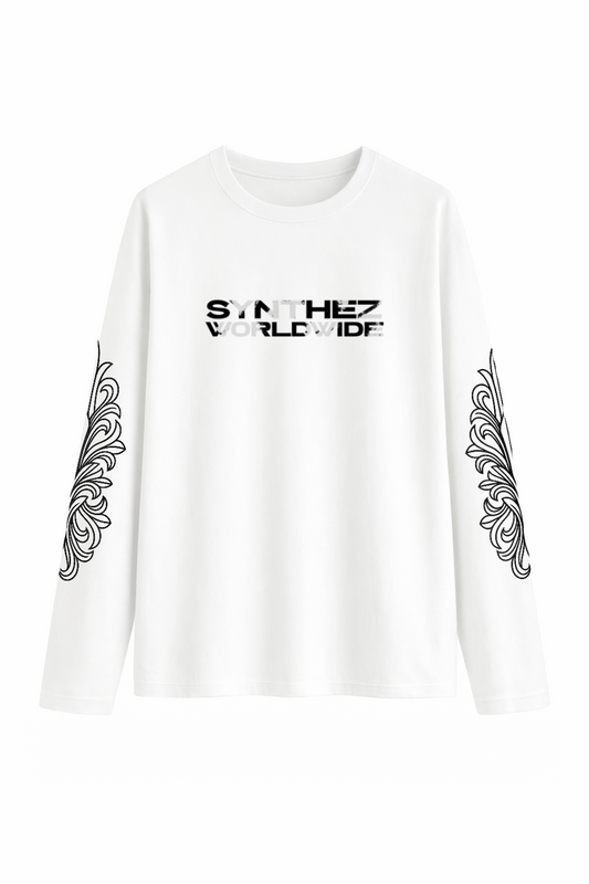 Longsleeve weiss worldwide streetwear drop