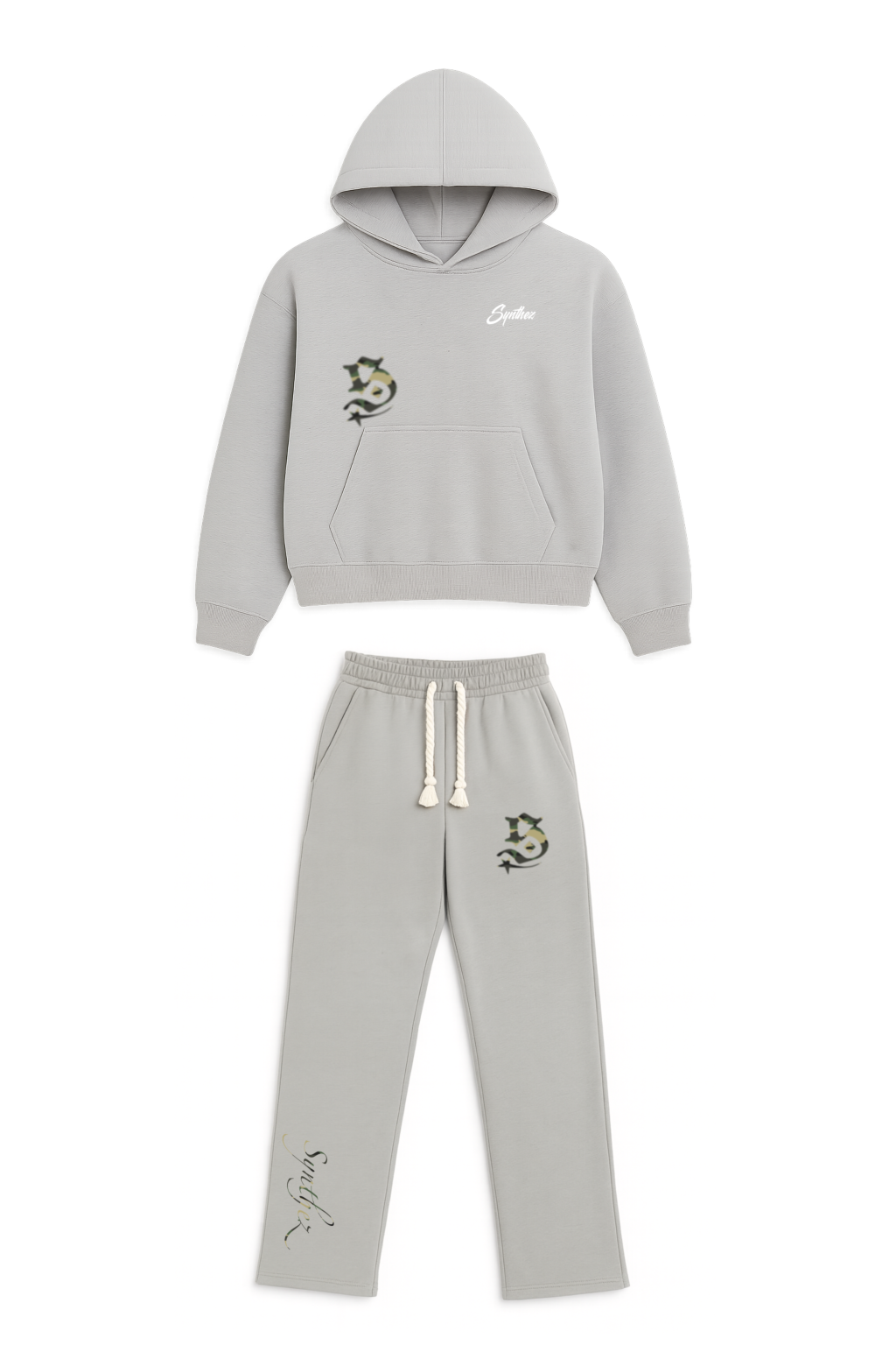 Tracksuit camouflage grey im Bundle für Damen und Herren