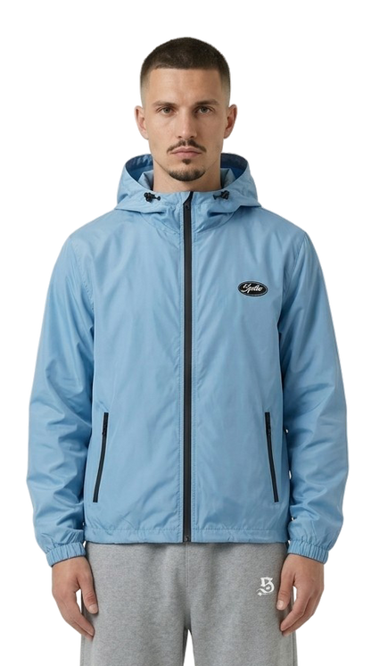 Streetwear Windbreaker Jacke light blue für Männer