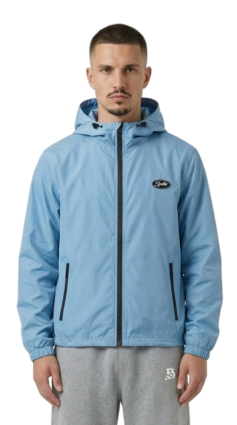 Streetwear Windbreaker Jacke light blue für Männer
